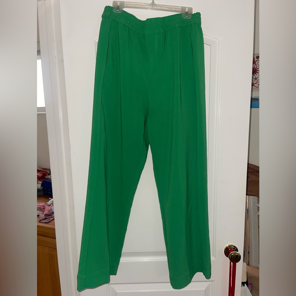 Kelly Green Free People Pants - size M